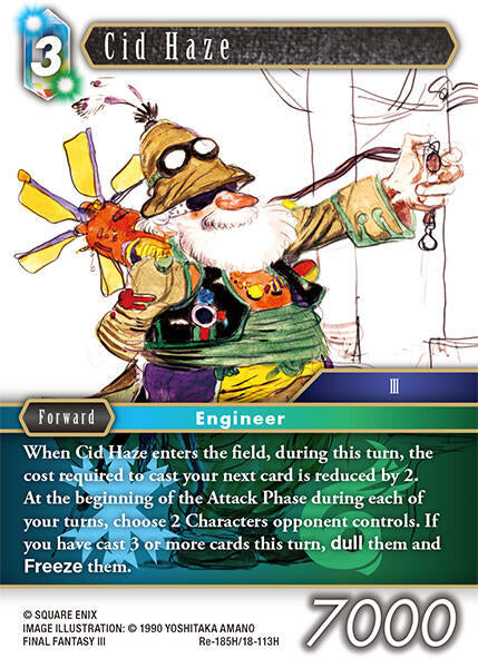 Cid Haze Re-185H/18-113H (Legacy Collection) 