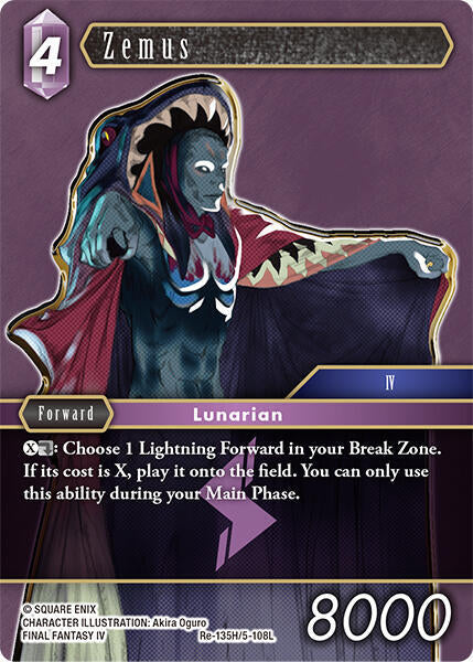 Zemus Re-135H/5-108L (Legacy Collection)  - Foil