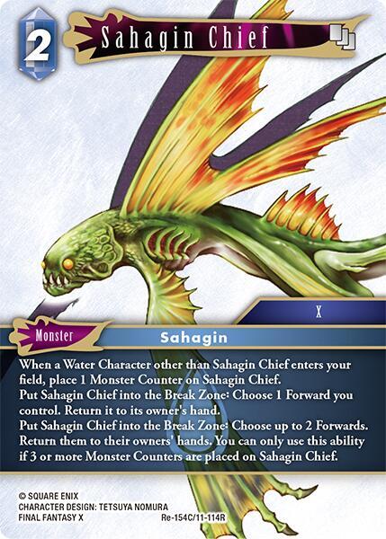Sahagin Chief Re-154C/11-114R (Legacy Collection) 