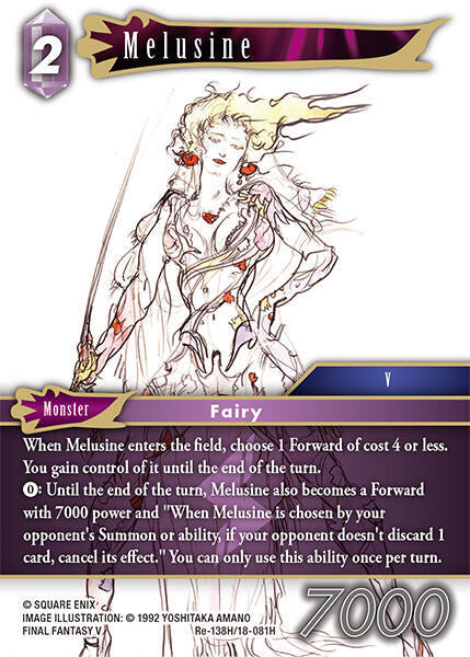 Melusine Re-138H/18-081H (Legacy Collection) 