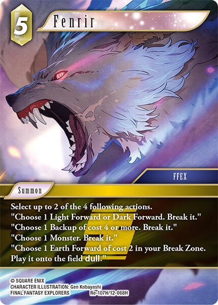 Fenrir Re-107H/12-068H (Legacy Collection)  - Foil