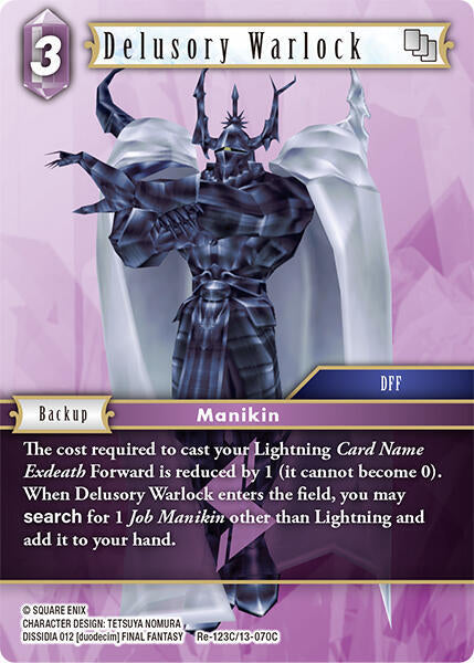 Delusory Warlock Re-123C/13-070C (Legacy Collection)  - Foil
