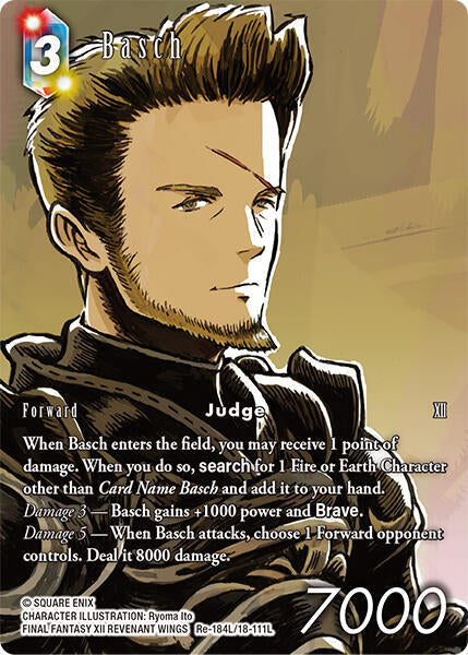 Basch Full Art (Legacy Collection)  - Foil