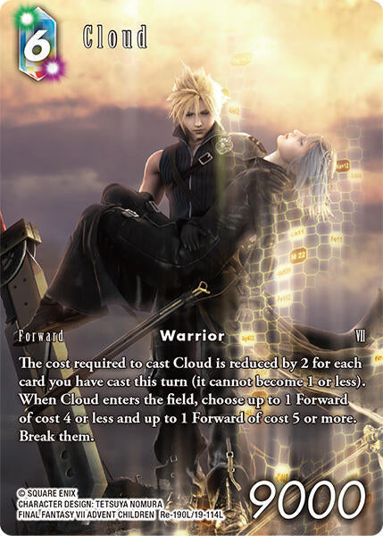 Cloud Re 190L 19 114L Full Art Re-190L/19-114L (Legacy Collection)  - Foil