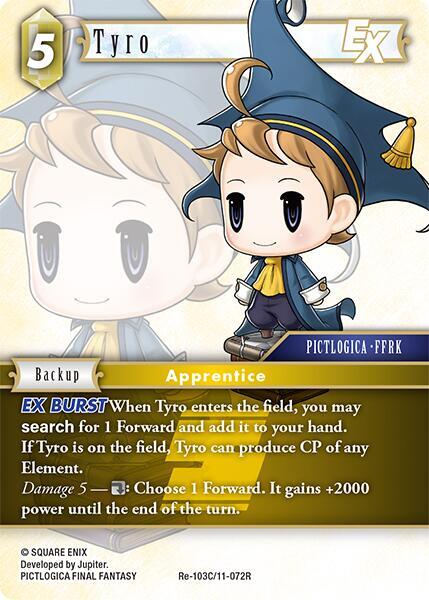 Tyro EX Re-103C/11-072R (Legacy Collection)  - Foil