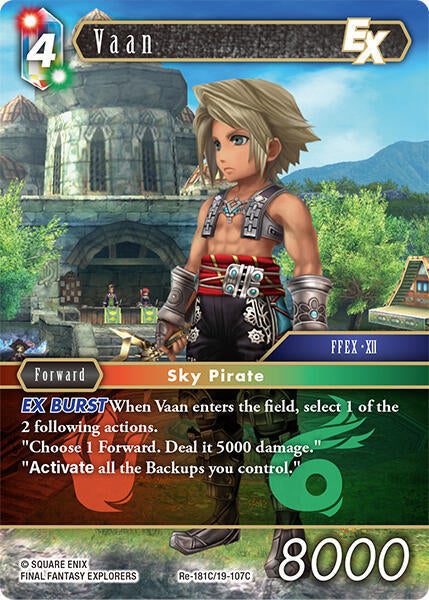 Vaan EX Re-181C/19-107C (Legacy Collection)  - Foil