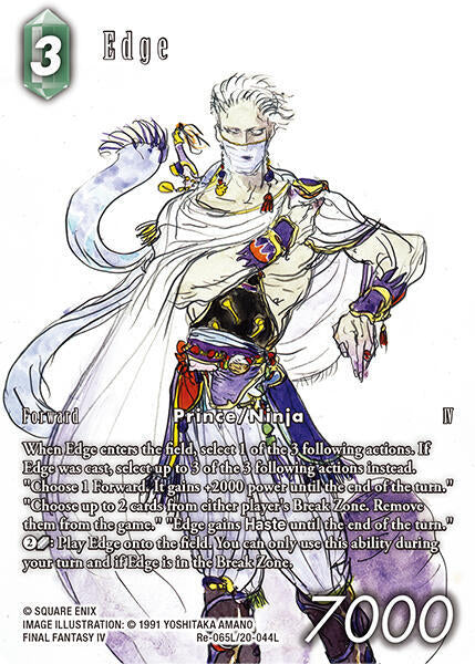 Edge Full Art Re-065L/20-044L (Legacy Collection)  - Foil