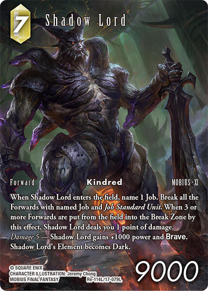 Shadow Lord Full Art Re-114L/17-079L (Legacy Collection)  - Foil