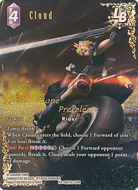 Cloud PR-160/22-120H (FF: Promo Cards)  - Foil