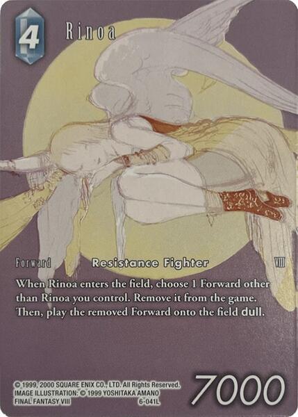 Rinoa Full Art 6-041L (Deck Exclusive Cards) 
