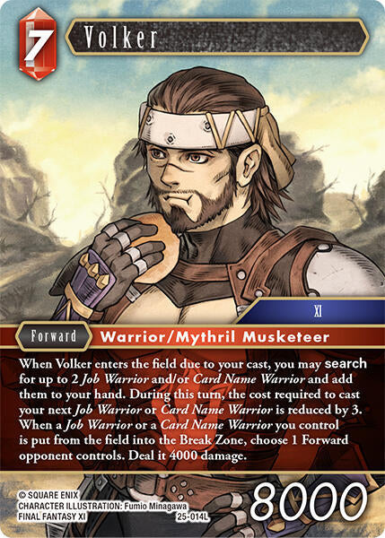Volker 25-014L (Tears of the Planet)  - Foil