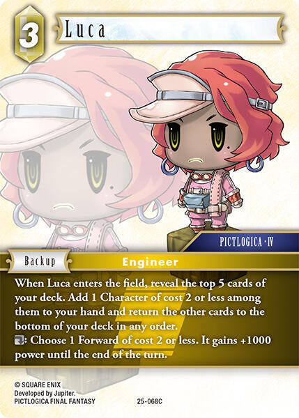 Luca 25-068C (Tears of the Planet)  - Foil