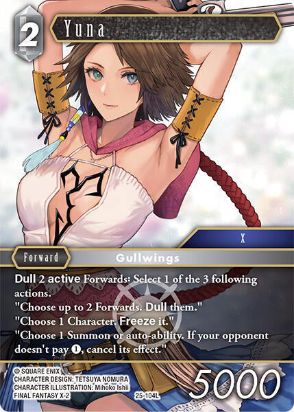 Yuna 25-104L (Tears of the Planet)  - Foil