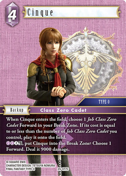 Cinque 25-077C (Tears of the Planet)  - Foil