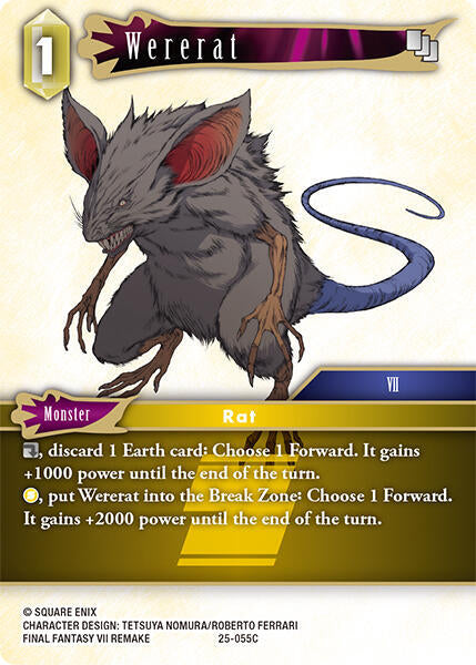 Wererat 25-055C (Tears of the Planet)  - Foil
