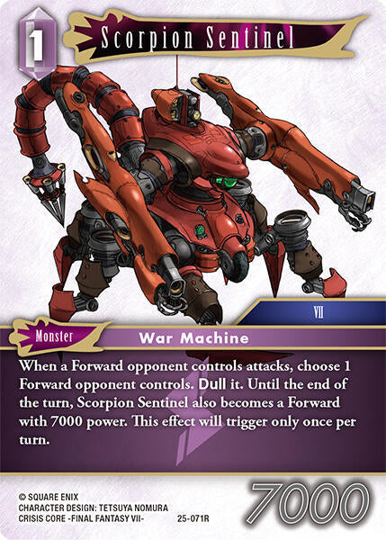 Scorpion Sentinel 25-071R (Tears of the Planet)  - Foil
