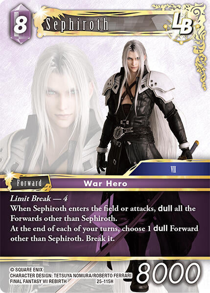 Sephiroth LB (Tears of the Planet)  - Foil