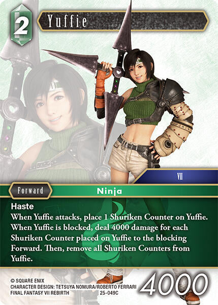 Yuffie 25-049C (Tears of the Planet)  - Foil