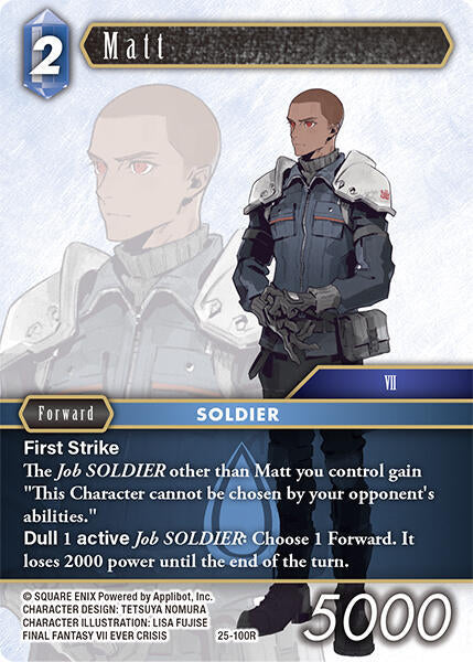 Matt 25-100R (Tears of the Planet)  - Foil