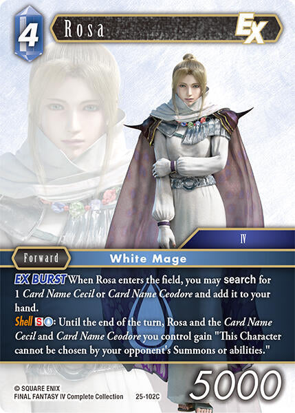 Rosa EX 25-102C (Tears of the Planet)  - Foil