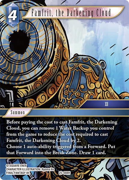 Famfrit, the Darkening Cloud 25-088H (Tears of the Planet)  - Foil