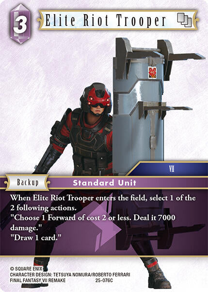 Elite Riot Trooper 25-076C (Tears of the Planet)  - Foil