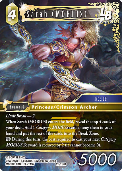 Sarah MOBIUS LB 25-112H (Tears of the Planet) 