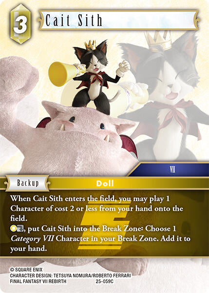 Cait Sith 25-059C (Tears of the Planet)  - Foil