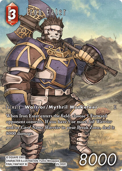 Iron Eater Full Art 25-002C (Tears of the Planet)  - Foil