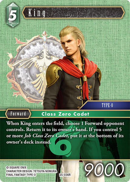 King 25-036R (Tears of the Planet)  - Foil