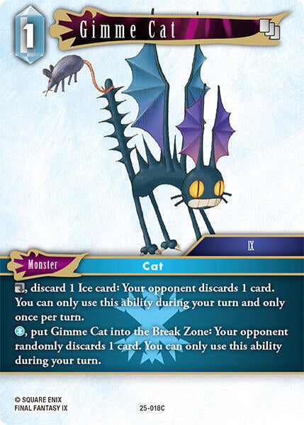 Gimme Cat 25-018C (Tears of the Planet)  - Foil