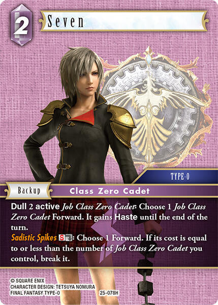 Seven 25-078H (Tears of the Planet)  - Foil