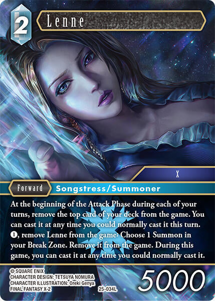 Lenne 25-034L (Tears of the Planet)  - Foil