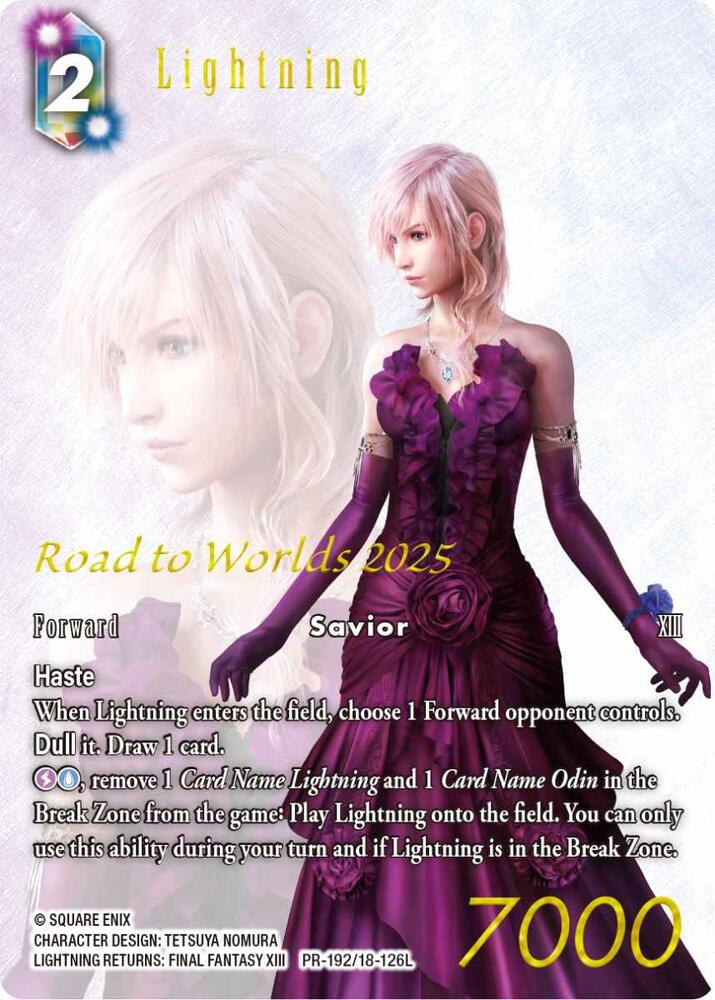 Lightning PR-192/18-126L (FF: Promo Cards)  - Foil