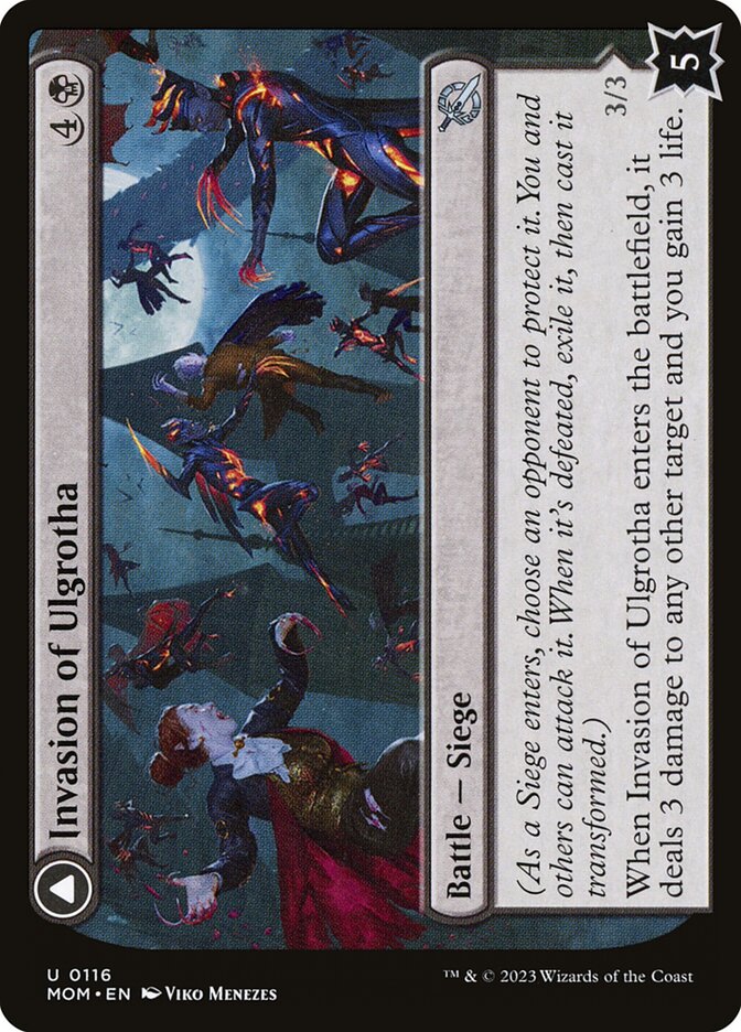 Invasion of Ulgrotha // Grandmother Ravi Sengir 116/291 (March of the Machine)  - Foil