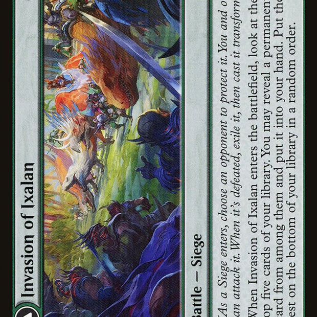 Invasion of Ixalan // Belligerent Regisaur 191/291 (March of the Machine) 