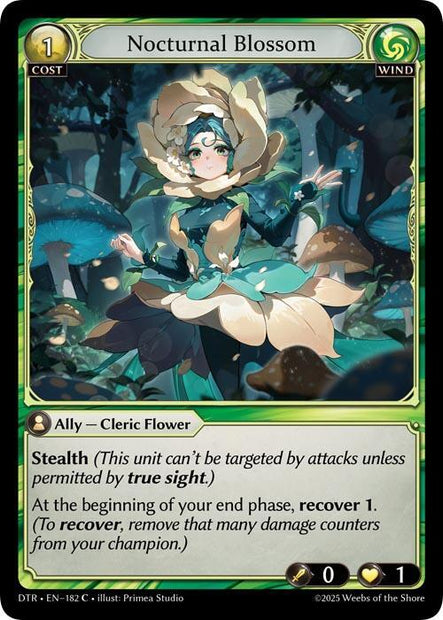 Nocturnal Blossom 182 (Distorted Reflections) 