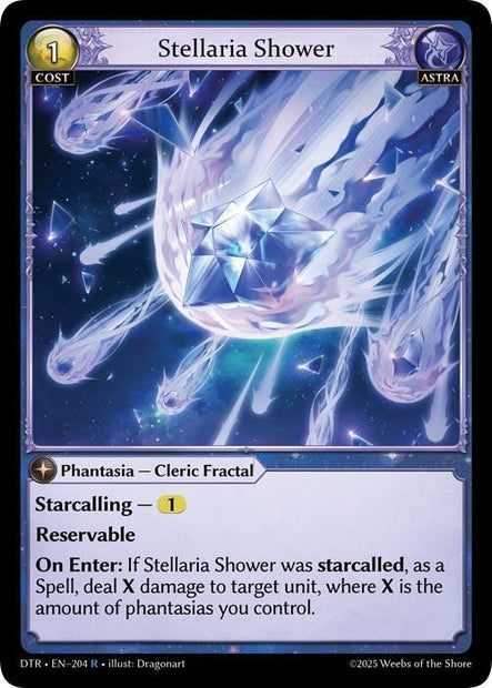 Stellaria Shower 204 (Distorted Reflections) 