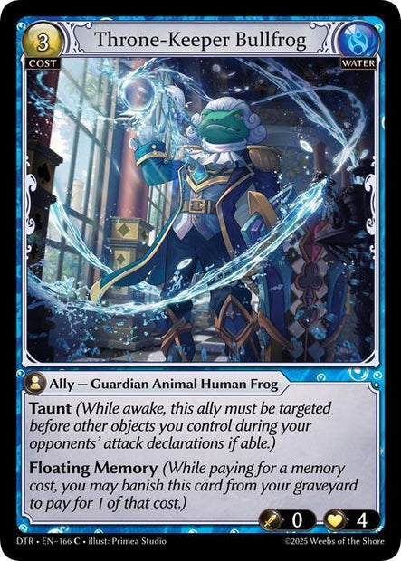 Throne-Keeper Bullfrog 166 (Distorted Reflections) 