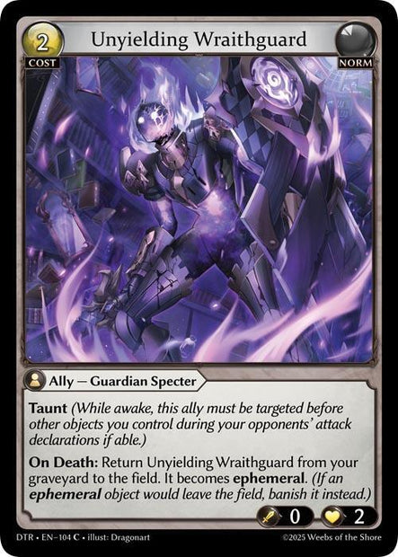 Unyielding Wraithguard 104 (Distorted Reflections) 