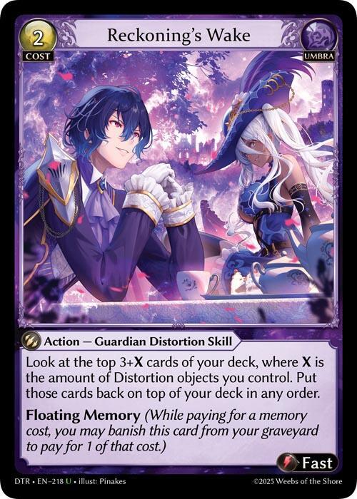 Reckoning's Wake 218 (Distorted Reflections)  - Parallel Foil