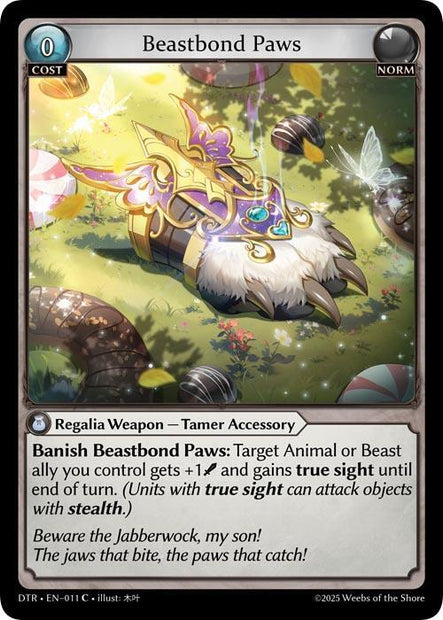 Beastbond Paws (Distorted Reflections) 