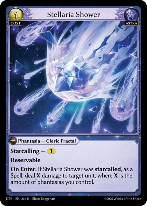 Stellaria Shower 204 (Distorted Reflections) 