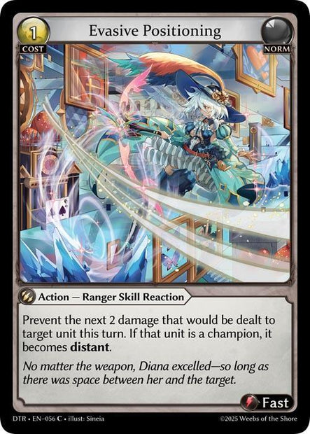 Evasive Positioning (Distorted Reflections) 