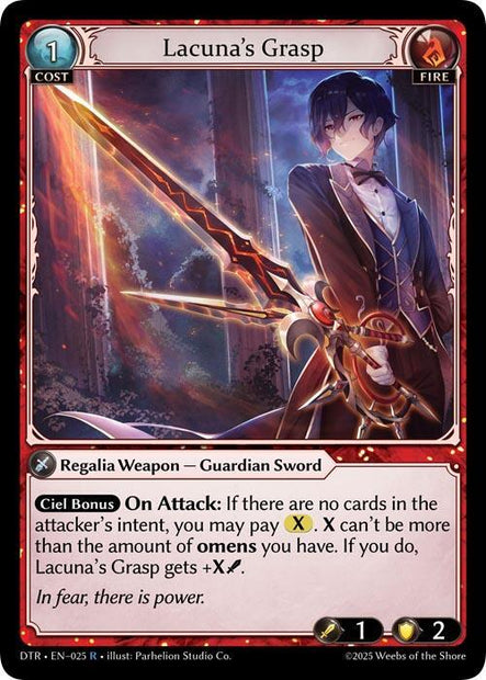 Lacunas Grasp (Distorted Reflections)  - Foil