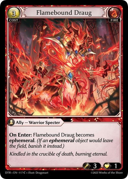 Flamebound Draug (Distorted Reflections) 