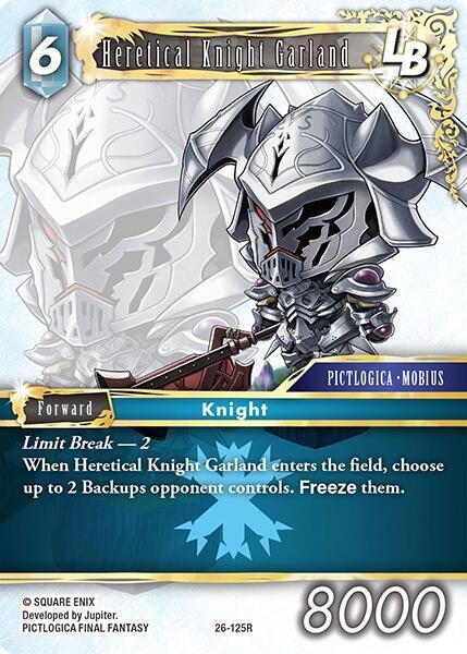 Heretical Knight Garland LB 26-125R (Gunslinger in the Abyss)  - Foil