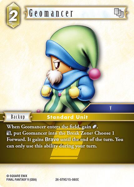 Geomancer 26-079C/15-080C (Gunslinger in the Abyss)  - Foil