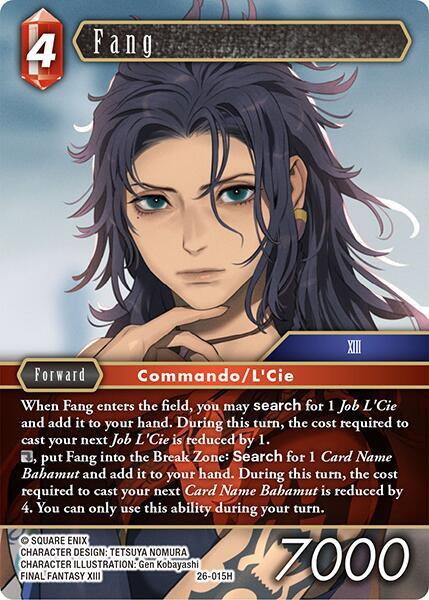 Fang 26-015H (Gunslinger in the Abyss)  - Foil