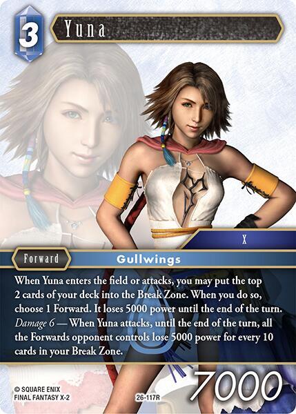 Yuna 26-117R (Gunslinger in the Abyss)  - Foil